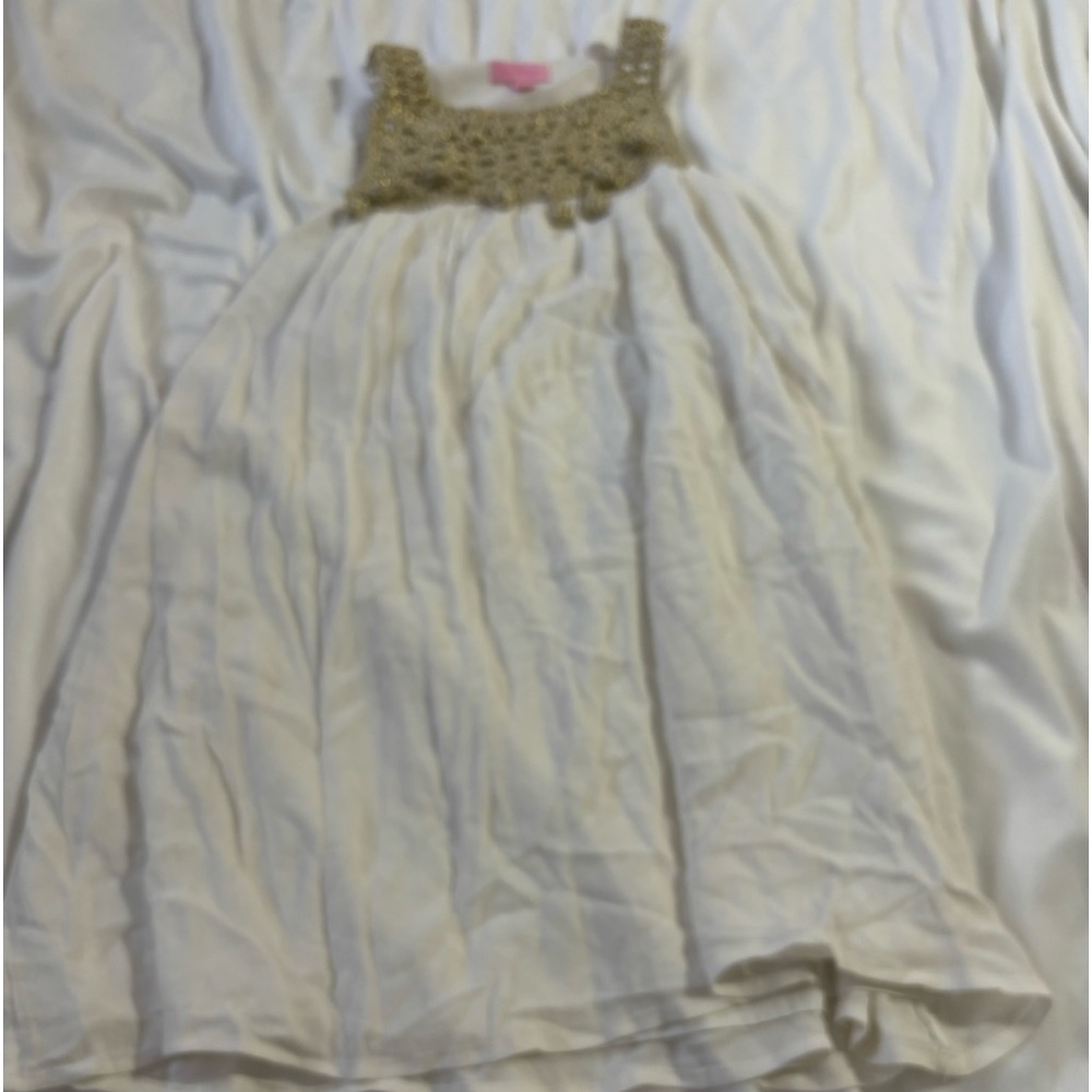 lily pultizer boho dress white